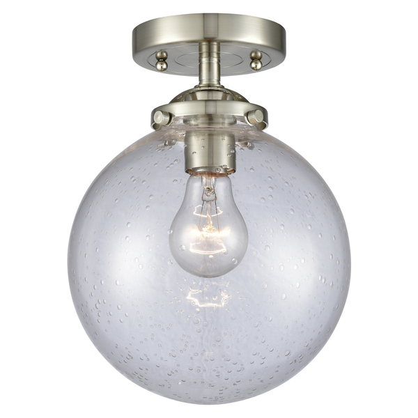 Innovations Lighting One Light Vintage Dimmable Led Semi-Flush Mount 284-1C-SN-G204-8-LED